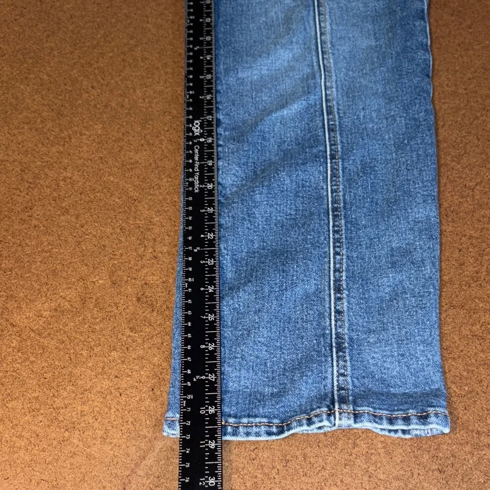 Old Navy Women's SZ 4 OG Loose High Rise Boyfriend Jeans Front Patch Pockets